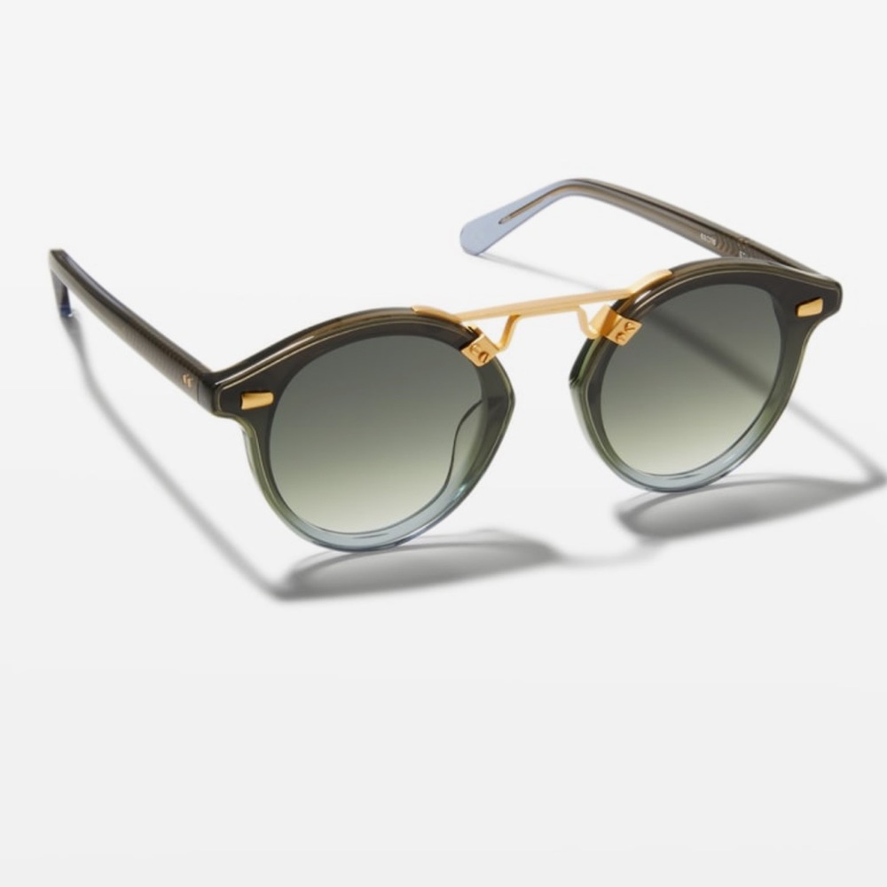 KREWE Green and Gold Sunglasses